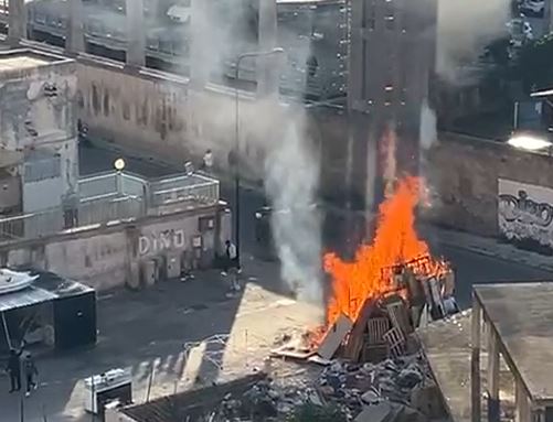 Vampa di San Giuseppe in via Tiro a Segno