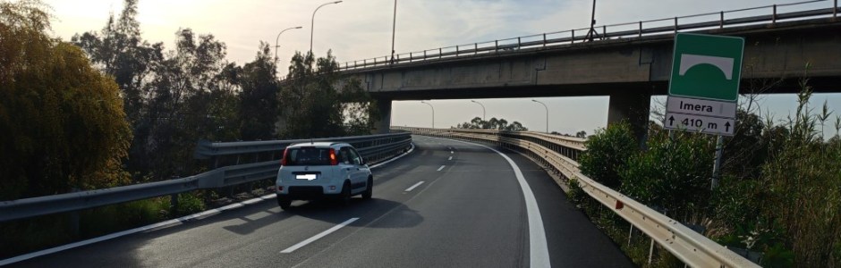 Lavori A19, riapre viadotto Fiume Imera, ultimato spartitraffico svincolo Motta Sant’Antastasia