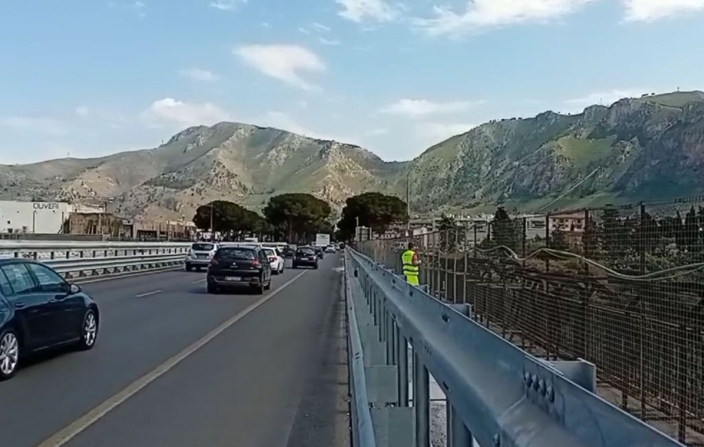 Ponte Corleone Palermo, lavori parapetto