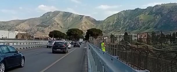 Lavori sulle barriere stradali al ponte Corleone, restringimenti di corsia in direzione Catania