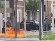 “Do fuoco a tutto” e incendia il distributore di benzina, paura a Ravenna (VIDEO)