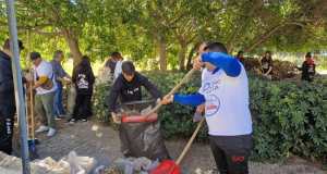 I cittadini ripuliscono villetta dello Zen, tolti trenta sacchi di rifiuti