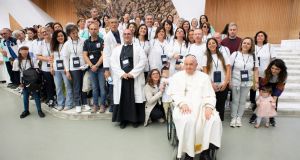 Medici e infermieri dell’ospedale Madonna dell’Alto incontrano Papa Francesco in Vaticano