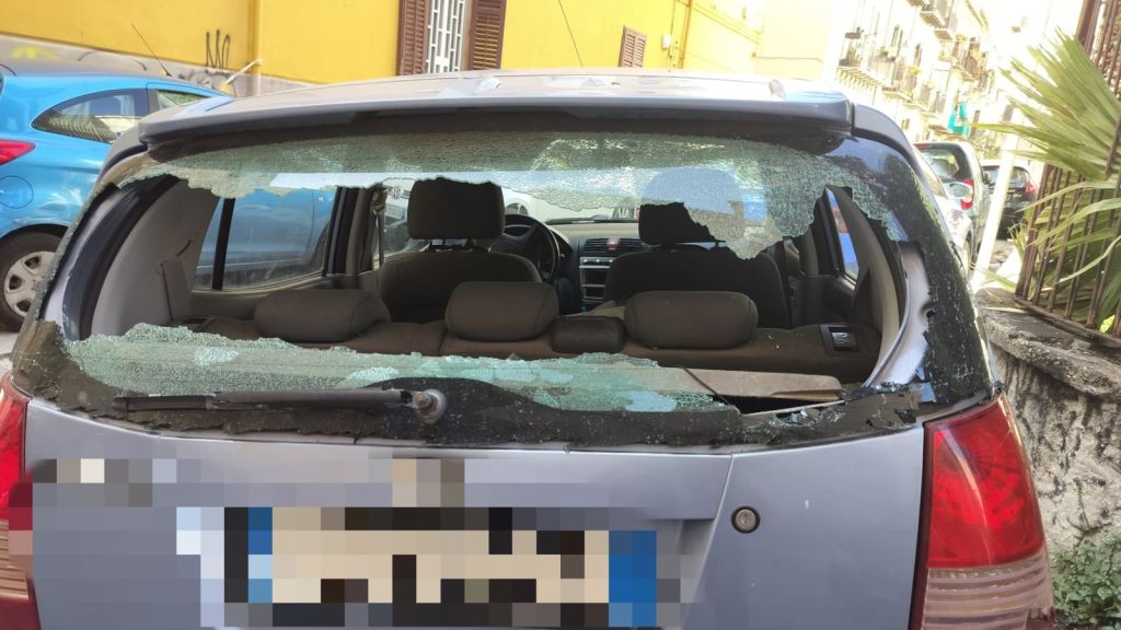 Vandalizzata auto Giulia Argiroffi