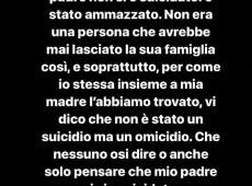 La morte di Angelo Onorato, “Mio padre è stato ammazzato, non osate parlare di suicidio”