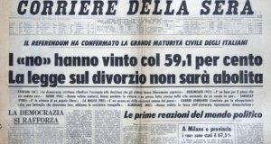 50 anni fa l’Italia diceva no all’abrogazione del divorzio