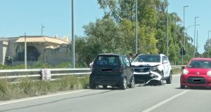 Incidente sulla Palermo-Agrigento, scontro tra due auto a pochi passi da villa Fabiana