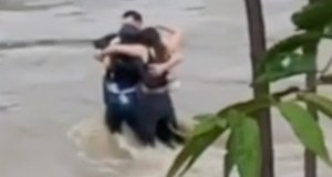 Piena del fiume Natisone, 3 giovani dispersi, si erano abbracciati per resistere alla corrente (VIDEO)