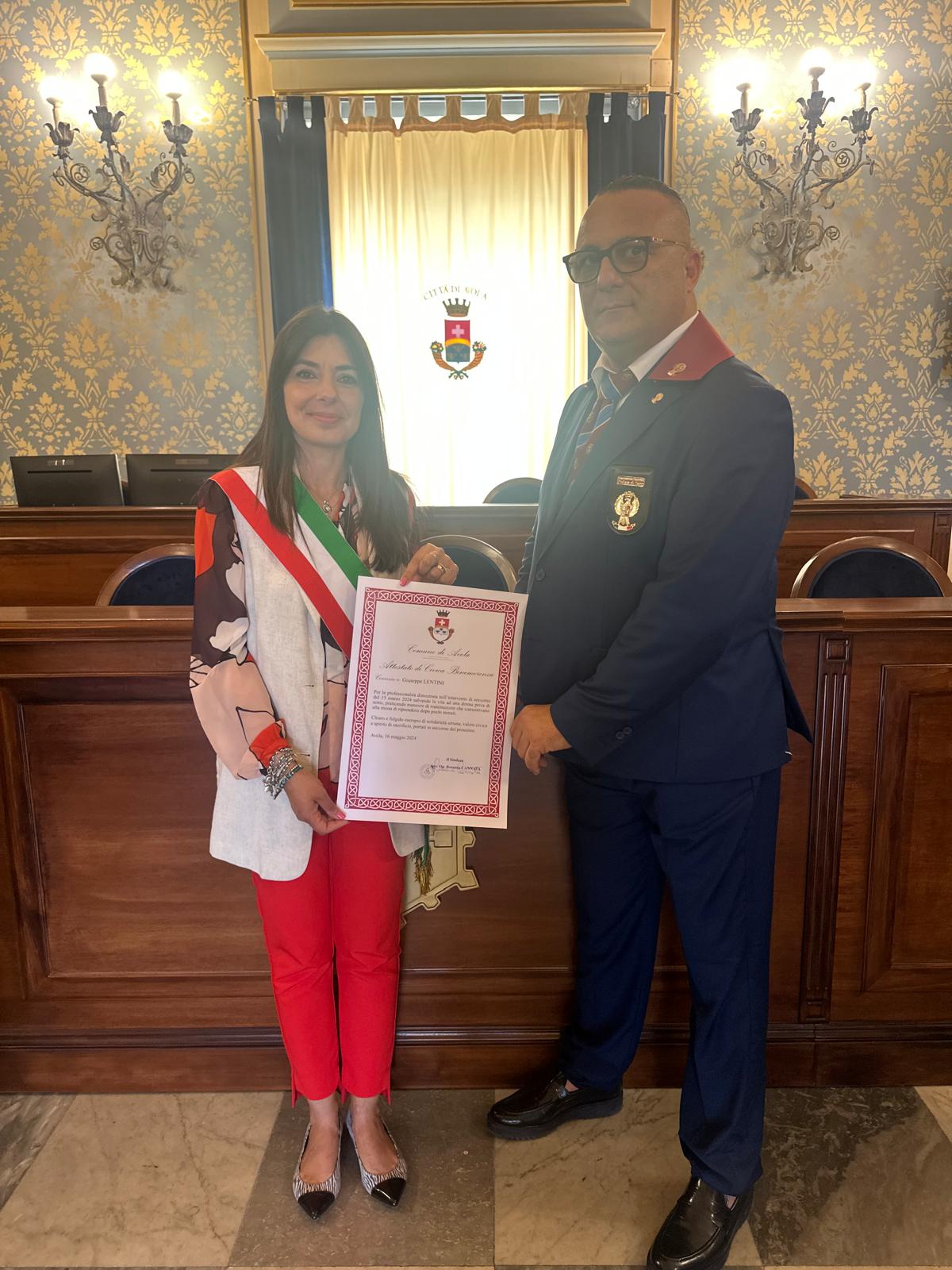 Sanità Sicilia rianima una donna, comune di Avola conferisce