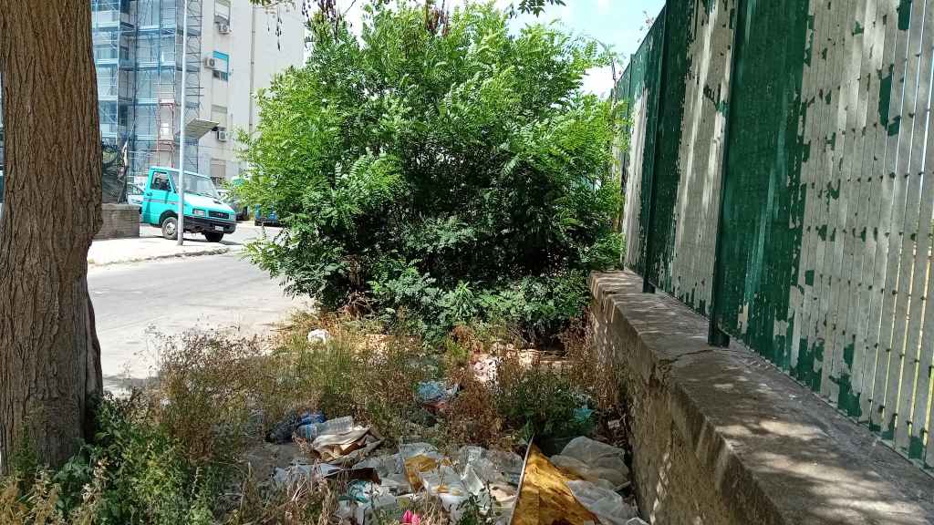 Via Li Puma, Sperone, mancati diserbi in II Circoscrizione