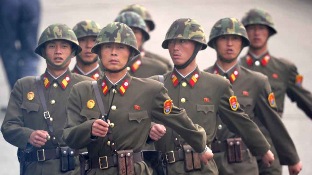 Soldati della Corea del Nord.