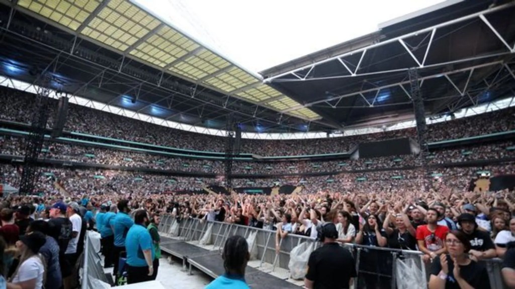 Concerto degli Oasis a Wembley