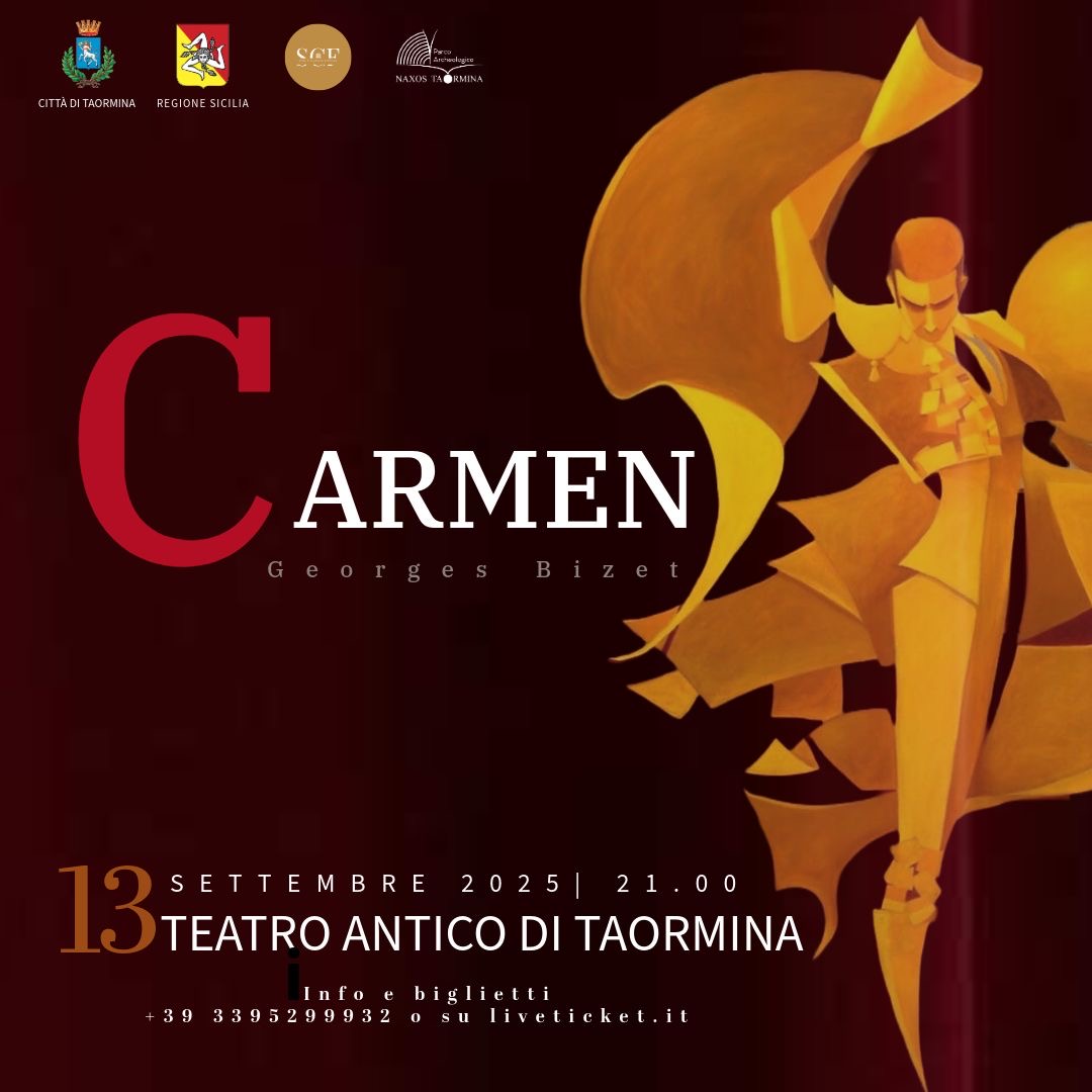 Oggi in scena Carmen al Teatro Antico di Taormina