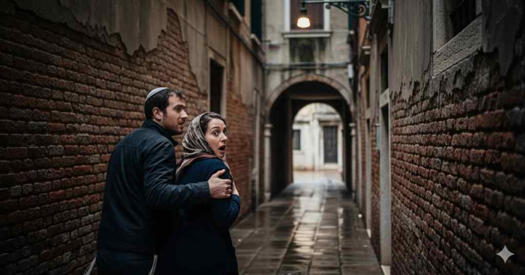 Coppia di turisti ebrei aggrediti a Venezia.