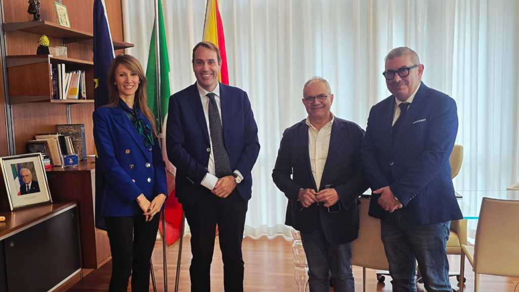 Eleonora Contarino, Luca Sammartino, Leonardo Catagnano e Giuseppe Fiorellini