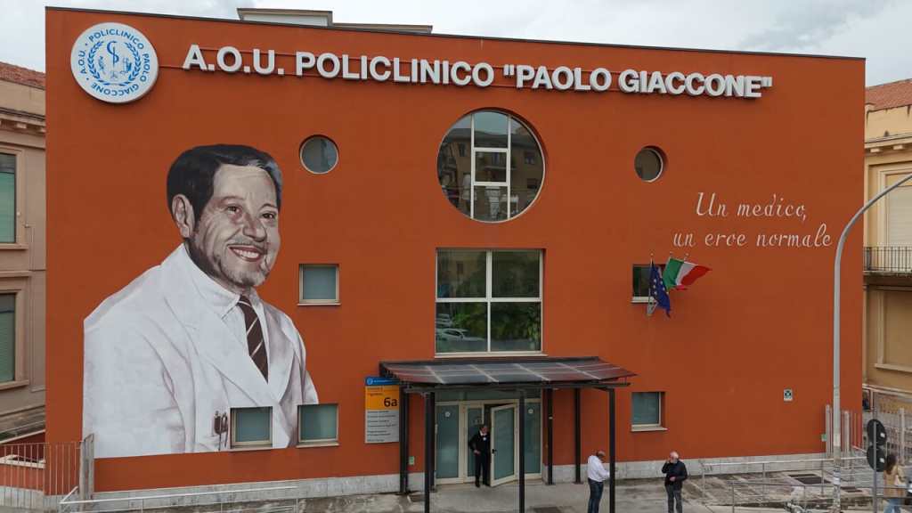 Murale Policlinico Paolo Giaccone