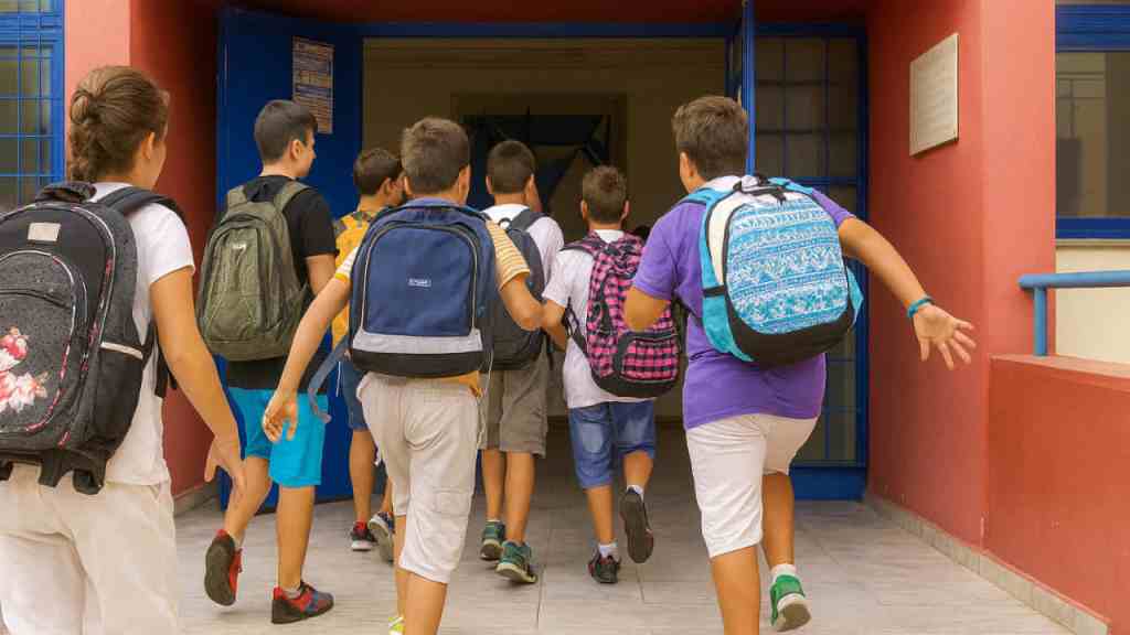 Scuola zaini pesanti