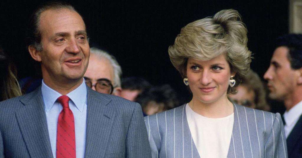 Juan Carlos e Lady Diana