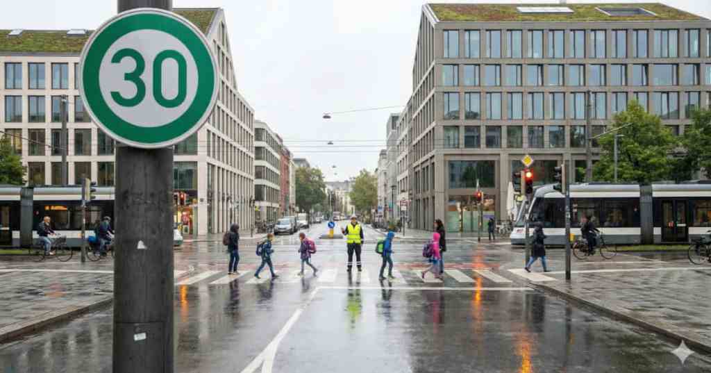 Cartelli stradali a bordo verde