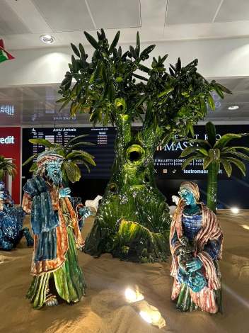 Presepe Aeroporto di Palermo