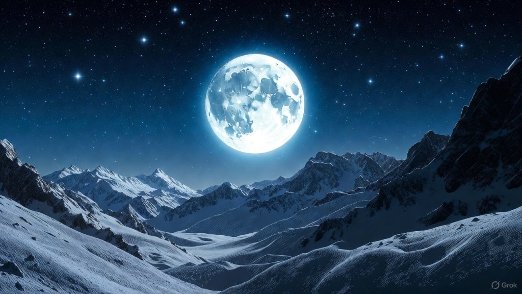 La superluna fredda