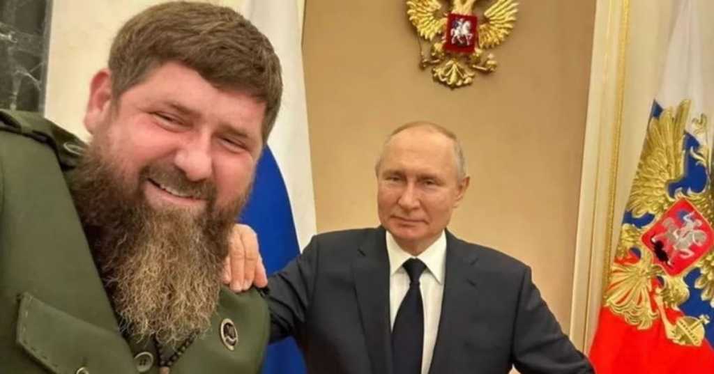 Ramzan Kadyrov e Vladimir Putin