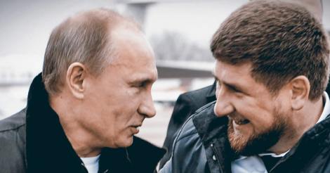 Ramzan Kadyrov e Vladimir Putin 