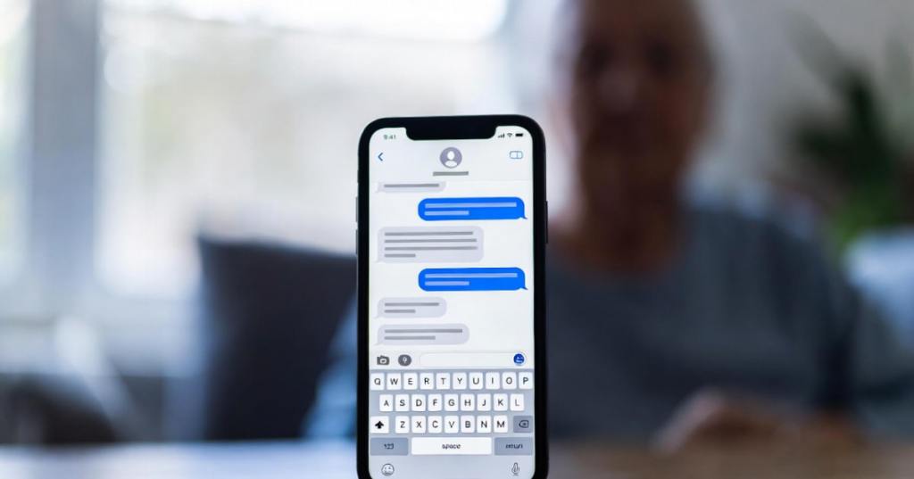 Truffa del CUP via SMS: messaggio ingannevole sullo schermo di uno smartphone