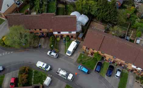 Il luogo del ritrovamento del corpo della donna.