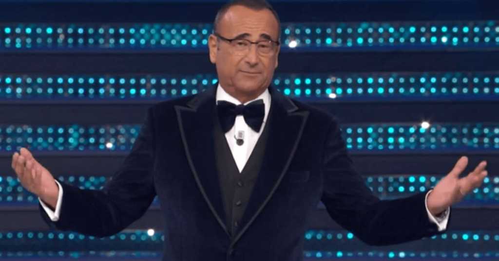 Carlo Conti a Sanremo