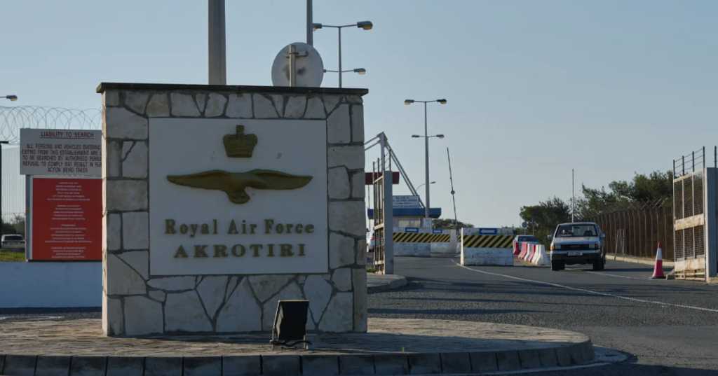base britannica della Raf ad Akrotiri, a Cipro