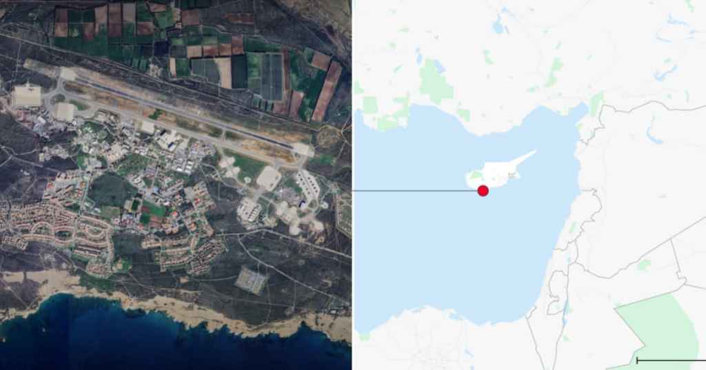 Guerra nel Golfo: la base militare britannica a Cipro