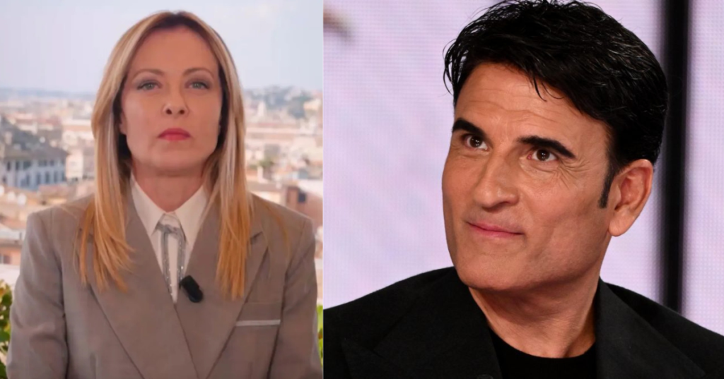 Sal Da Vinci e Giorgia Meloni