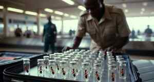 Arrestato in aeroporto con oltre 2.200 formiche vive