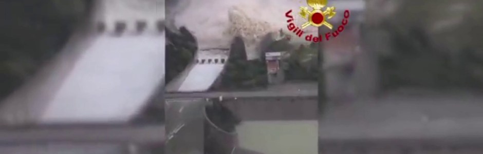 Maltempo Centro-Sud, monitoraggio Vigili del Fuoco su dighe di Liscione e Penne