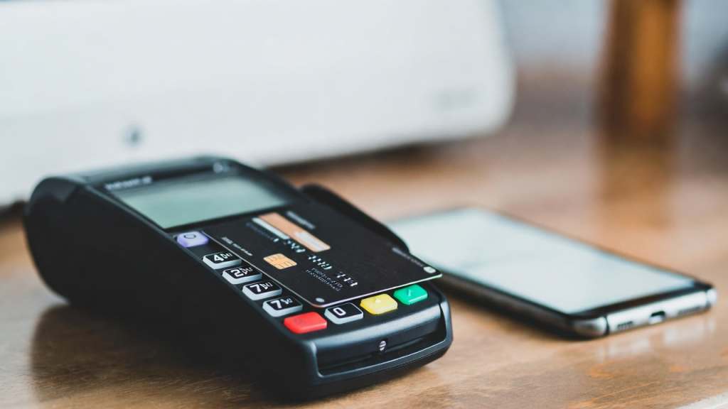 Carta di credito su terminale POS
