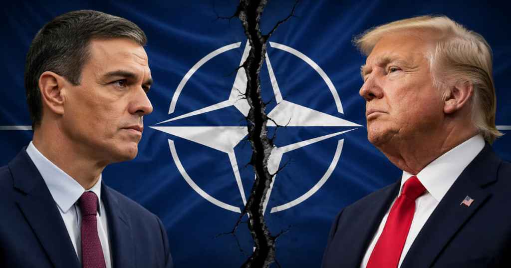 Pedro Sanchez, Donald Trump e la NATO.