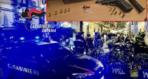Pistola tra la folla della movida, arrestato un giovane in centro