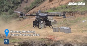 Cina, nello Yunnan i droni sempre più utilizzati per costruire in zone impervie