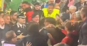 Rissa in tribuna Vip allo stadio Barbera, indaga la Digos