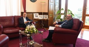 Economia e imprese, il Presidente di Sicindustria Rizzolo ricevuto da Schifani a Palazzo d’Orleans