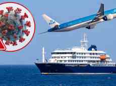 Il virus esce dalla nave: un’assistente di volo KLM in isolamento dopo aver incontrato una delle donne morte