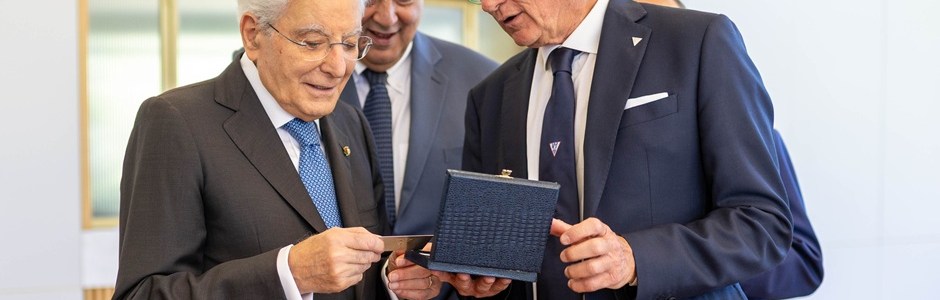 Il presidente Mattarella per i cento anni del circolo Tennis di viale del Fante