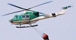 Incendio a Poggio Ridente nella zona di San Martino