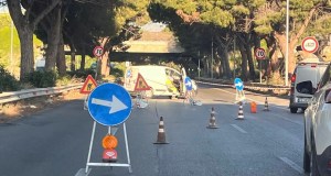 L’Amap ha riparato il guasto in viale Regione Siciliana, avviato il ripristino della sede stradale