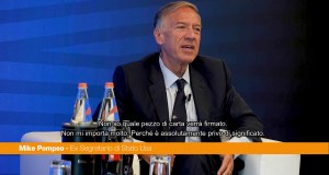 Iran, Pompeo “Serve che il regime cada, alimenta tutti i conflitti in M.O.”