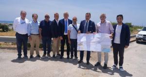 L’asse viario Modica Pozzallo si rifà il look, sopralluogo Tamajo: “Opera strategica per il transito delle merci”