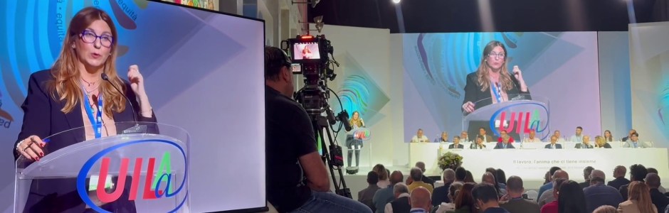 Uila-Uil, Mammucari rieletta segretaria: lavoro e diritti al centro congresso