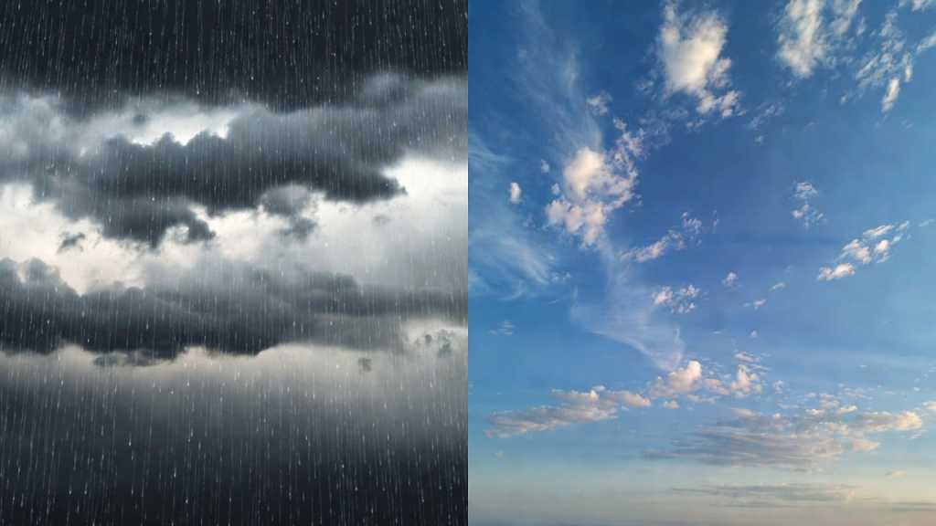 Pioggia e nuvole