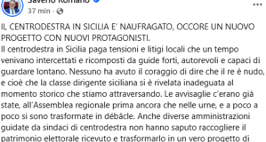 Resa dei conti dopo la sconfitta, attacco social di Romano: “Il Re è nudo”